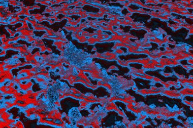 soyut mavi ve kırmızı doku, grunge arkaplan, boşluk duvar kağıdını kopyala