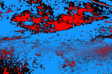 soyut mavi ve kırmızı doku, grunge arkaplan, boşluk duvar kağıdını kopyala