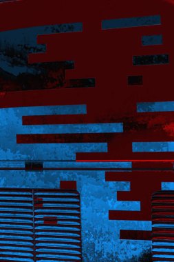 soyut mavi ve kırmızı doku, grunge arkaplan, boşluk duvar kağıdını kopyala