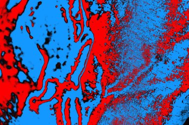 soyut mavi ve kırmızı doku, grunge arkaplan, boşluk duvar kağıdını kopyala