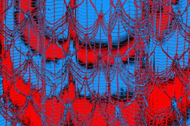 soyut mavi ve kırmızı doku, grunge arkaplan, boşluk duvar kağıdını kopyala