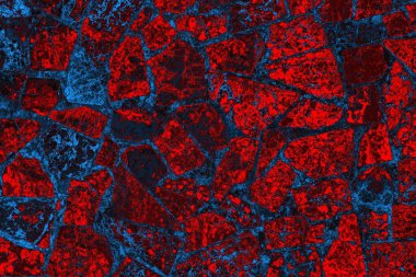 soyut mavi ve kırmızı doku, grunge arkaplan, boşluk duvar kağıdını kopyala