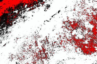 Soyut grunge arkaplanı. Monokrom dokusu. Siyah ve kırmızı desenli arka plan