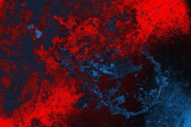 soyut mavi ve kırmızı doku, grunge arkaplan, boşluk duvar kağıdını kopyala