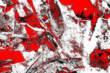 Soyut grunge arkaplanı. Monokrom dokusu. Siyah ve kırmızı desenli arka plan