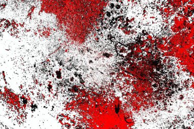 Soyut grunge arkaplanı. Monokrom dokusu. Siyah ve kırmızı desenli arka plan