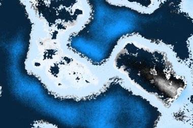 soyut mavi arkaplan, uzay duvar kağıdını kopyala