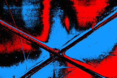 soyut mavi ve kırmızı doku, grunge arkaplan, boşluk duvar kağıdını kopyala