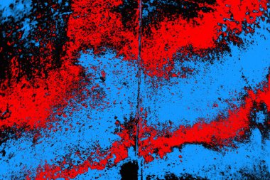 soyut mavi ve kırmızı doku, grunge arkaplan, boşluk duvar kağıdını kopyala