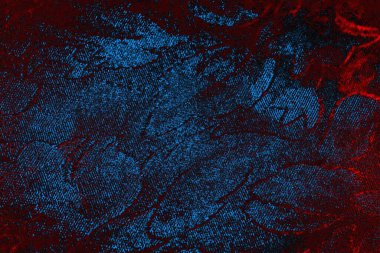 soyut mavi ve kırmızı doku, grunge arkaplan, boşluk duvar kağıdını kopyala