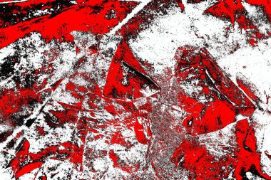 Soyut grunge arkaplanı. Monokrom dokusu. Siyah ve kırmızı desenli arka plan