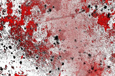 Soyut grunge arkaplanı. Monokrom dokusu. Siyah ve kırmızı desenli arka plan