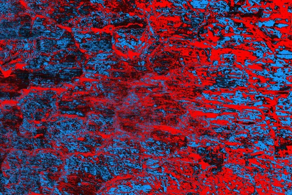 抽象的な青と赤のテクスチャ グランジの背景 コピースペースの壁紙 — ストック写真
