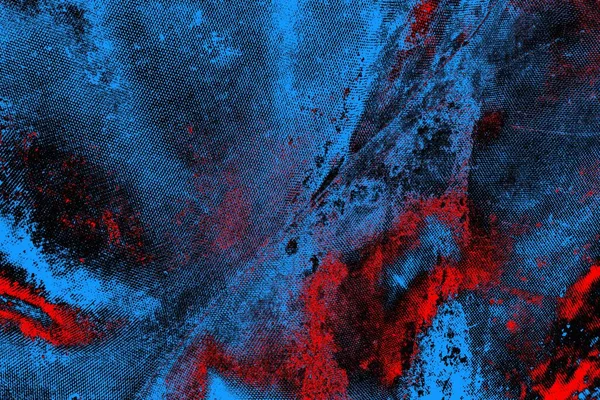 Abstract blue and red texture, grunge background, copy space wallpaper