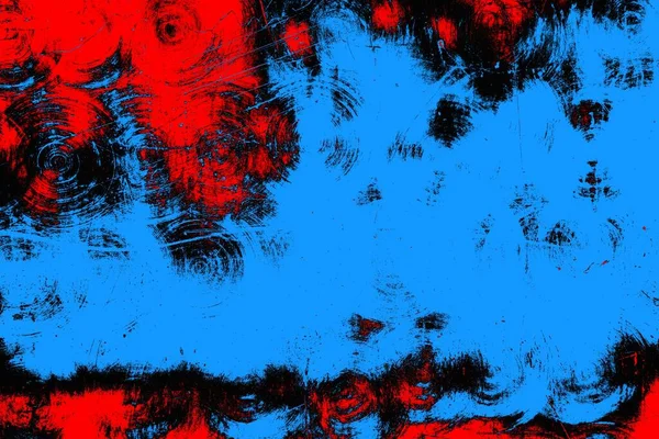 Abstrakte Blaue Und Rote Textur Grunge Hintergrund Kopierraum Tapete — Stockfoto