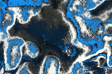 soyut mavi arkaplan, uzay duvar kağıdını kopyala