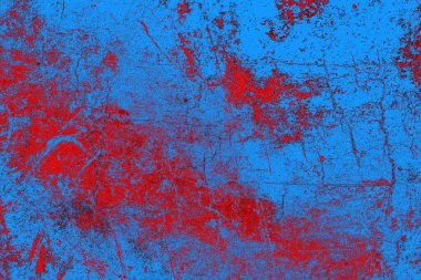 soyut mavi ve kırmızı doku, grunge arkaplan, boşluk duvar kağıdını kopyala