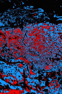 soyut mavi ve kırmızı doku, grunge arkaplan, boşluk duvar kağıdını kopyala