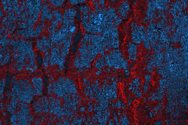 soyut mavi ve kırmızı doku, grunge arkaplan, boşluk duvar kağıdını kopyala