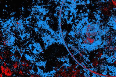 soyut mavi ve kırmızı doku, grunge arkaplan, boşluk duvar kağıdını kopyala