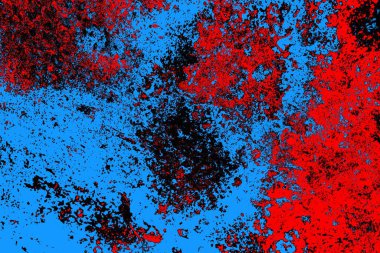 soyut mavi ve kırmızı doku, grunge arkaplan, boşluk duvar kağıdını kopyala