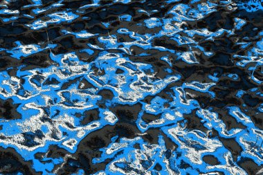 soyut mavi arkaplan, uzay duvar kağıdını kopyala