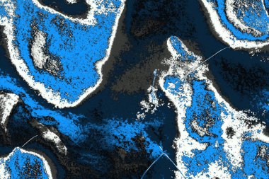 soyut mavi arkaplan, uzay duvar kağıdını kopyala