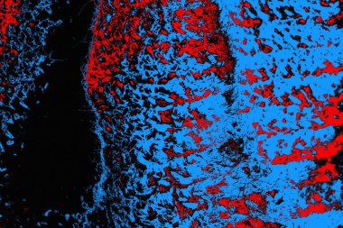 soyut mavi ve kırmızı doku, grunge arkaplan, boşluk duvar kağıdını kopyala