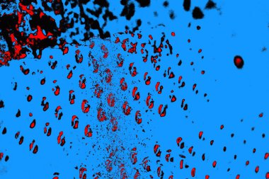 soyut mavi ve kırmızı doku, grunge arkaplan, boşluk duvar kağıdını kopyala