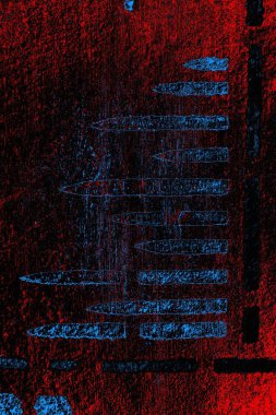 soyut mavi ve kırmızı doku, grunge arkaplan, boşluk duvar kağıdını kopyala