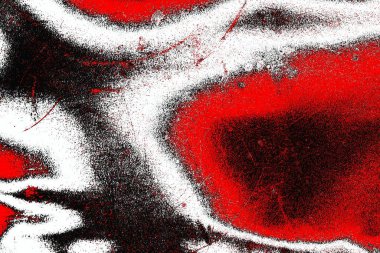 Soyut grunge arkaplanı. Monokrom dokusu. Siyah ve kırmızı desenli arka plan