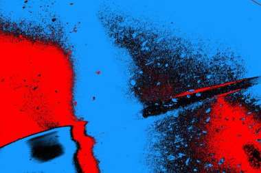 soyut mavi ve kırmızı doku, grunge arkaplan, boşluk duvar kağıdını kopyala