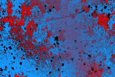 soyut mavi ve kırmızı doku, grunge arkaplan, boşluk duvar kağıdını kopyala