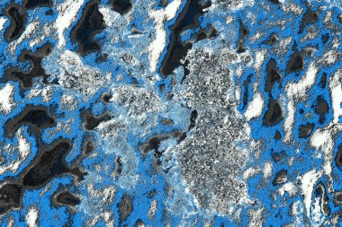 soyut mavi arkaplan, uzay duvar kağıdını kopyala