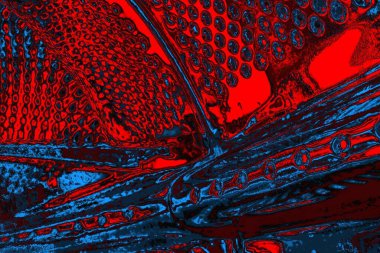 soyut mavi ve kırmızı doku, grunge arkaplan, boşluk duvar kağıdını kopyala