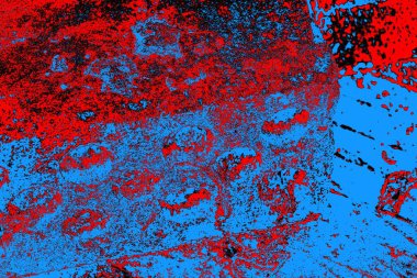 soyut mavi ve kırmızı doku, grunge arkaplan, boşluk duvar kağıdını kopyala