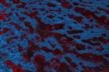 soyut mavi ve kırmızı doku, grunge arkaplan, boşluk duvar kağıdını kopyala