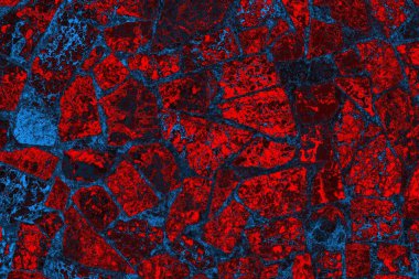 soyut mavi ve kırmızı doku, grunge arkaplan, boşluk duvar kağıdını kopyala