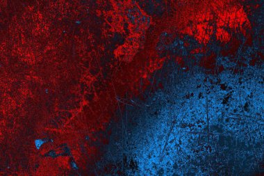 soyut mavi ve kırmızı doku, grunge arkaplan, boşluk duvar kağıdını kopyala