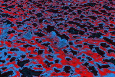 soyut mavi ve kırmızı doku, grunge arkaplan, boşluk duvar kağıdını kopyala