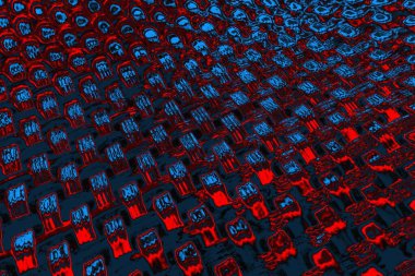 soyut mavi ve kırmızı doku, grunge arkaplan, boşluk duvar kağıdını kopyala