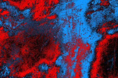 soyut mavi ve kırmızı doku, grunge arkaplan, boşluk duvar kağıdını kopyala
