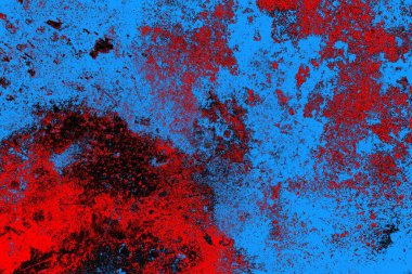 soyut mavi ve kırmızı doku, grunge arkaplan, boşluk duvar kağıdını kopyala