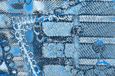 soyut mavi arkaplan, uzay duvar kağıdını kopyala