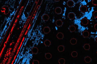 soyut mavi ve kırmızı doku, grunge arkaplan, boşluk duvar kağıdını kopyala