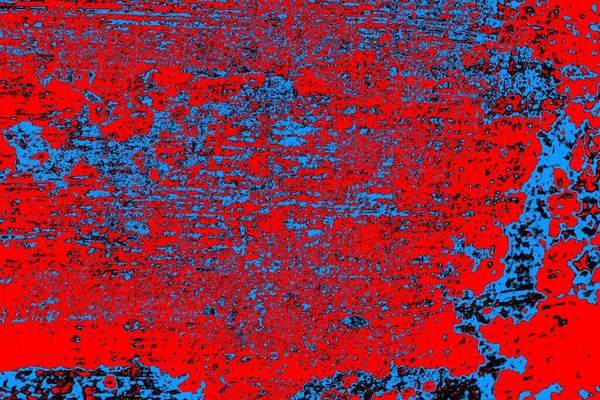 Abstrait Rouge Vif Fond Texture Bleue Papier Peint Espace Copie — Photo