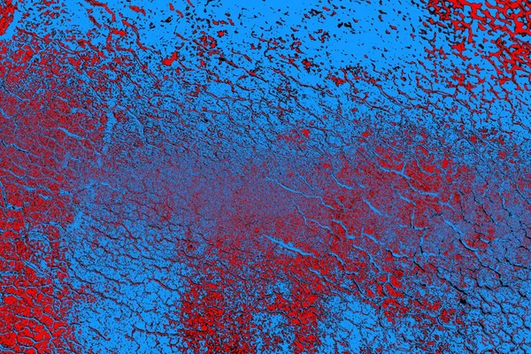 Abstrakte Blaue Und Rote Textur Grunge Hintergrund Kopierraum Tapete — Stockfoto