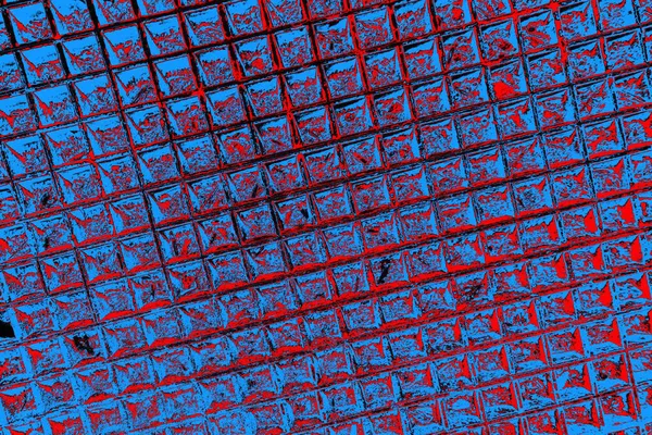 Abstrato Textura Azul Vermelho Fundo Grunge Papel Parede Espaço Cópia — Fotografia de Stock