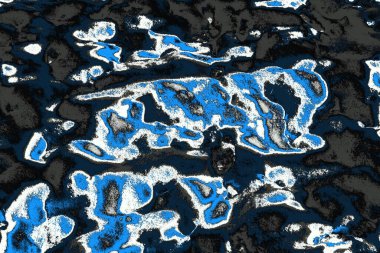 soyut mavi arkaplan, uzay duvar kağıdını kopyala