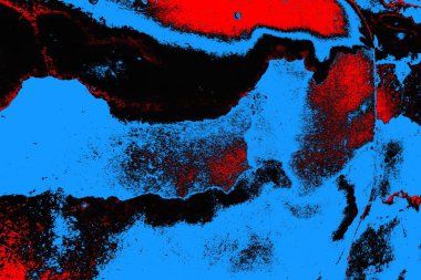 soyut mavi ve kırmızı doku, grunge arkaplan, boşluk duvar kağıdını kopyala